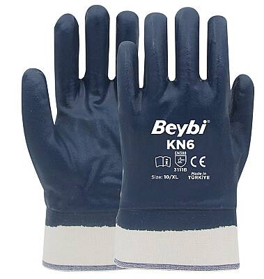 Beybi KN6 No:9 Pamuk Nitril Eldiven KN6-9