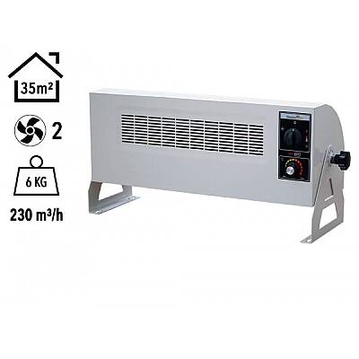 Heatbox 360 3000 watt Monofaze Elektrikli Fanlı Isıtıcı Krem HB3603000K