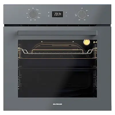 Silverline BO65PS01 Gri 72 Litre 8 Fonksiyon Fırın 6504.6.110.14