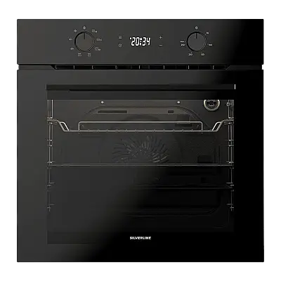 Silverline Solid Siyah 72 Litre 8 Fonksiyon Fırın 6504.6.110.23