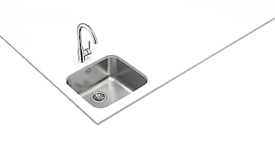 Teka BE 45.40 Tek Hazneli Çelik Eviye 10125123 - 3