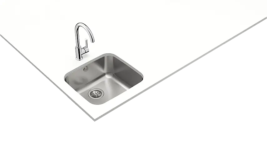 Teka BE 45.40 Tek Hazneli Çelik Eviye 10125123 - 3