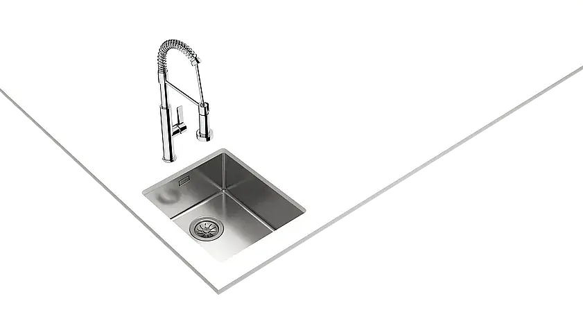 Teka Be Linea RS15 2B 34.40 Paslanmaz Çelik Tek Hazneli Eviye 115000008 - 4