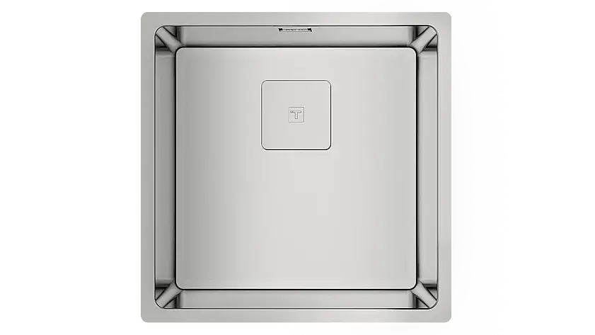 Teka Flexlinea RS15 2B 40.40 Paslanmaz Çelik Tek Hazneli Tezgaha Sıfır Eviye 115000014 - 1