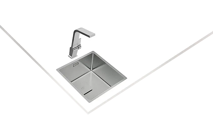 Teka Flexlinea RS15 2B 40.40 Paslanmaz Çelik Tek Hazneli Tezgaha Sıfır Eviye 115000014 - 4