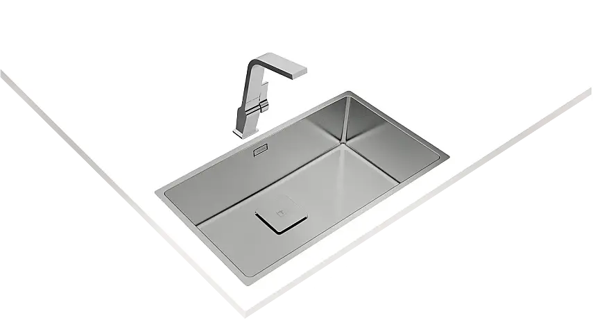 Teka Flexlinea RS15 71.40 Paslanmaz Çelik Eviye 710x400 mm 115000011 - 4