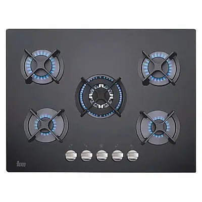 Teka HF LUX Siyah 70cm 5 Gözlü Woklu Ocak 40229048