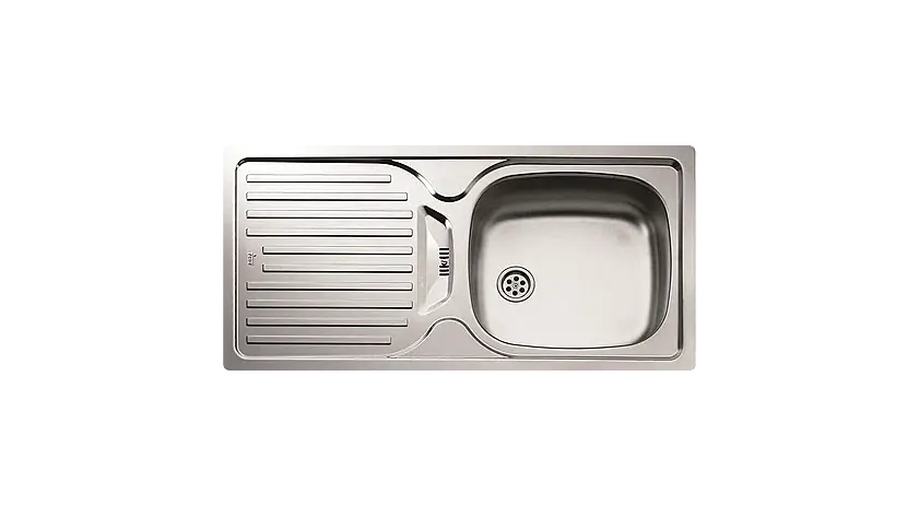 Teka Infant OD Mikro Keten Tek Hazneli Sol Damlalıklı Paslanmaz Çelik Eviye 40109740 - 1